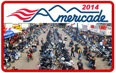 Americade Bikeweek Vendor space.